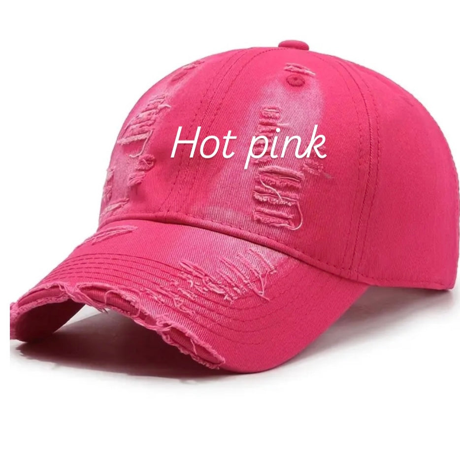 Distressed Baseball Hat β PREORDER