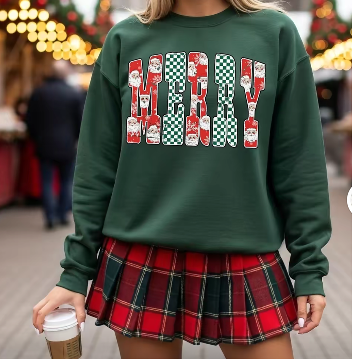 Santa Face MERRY