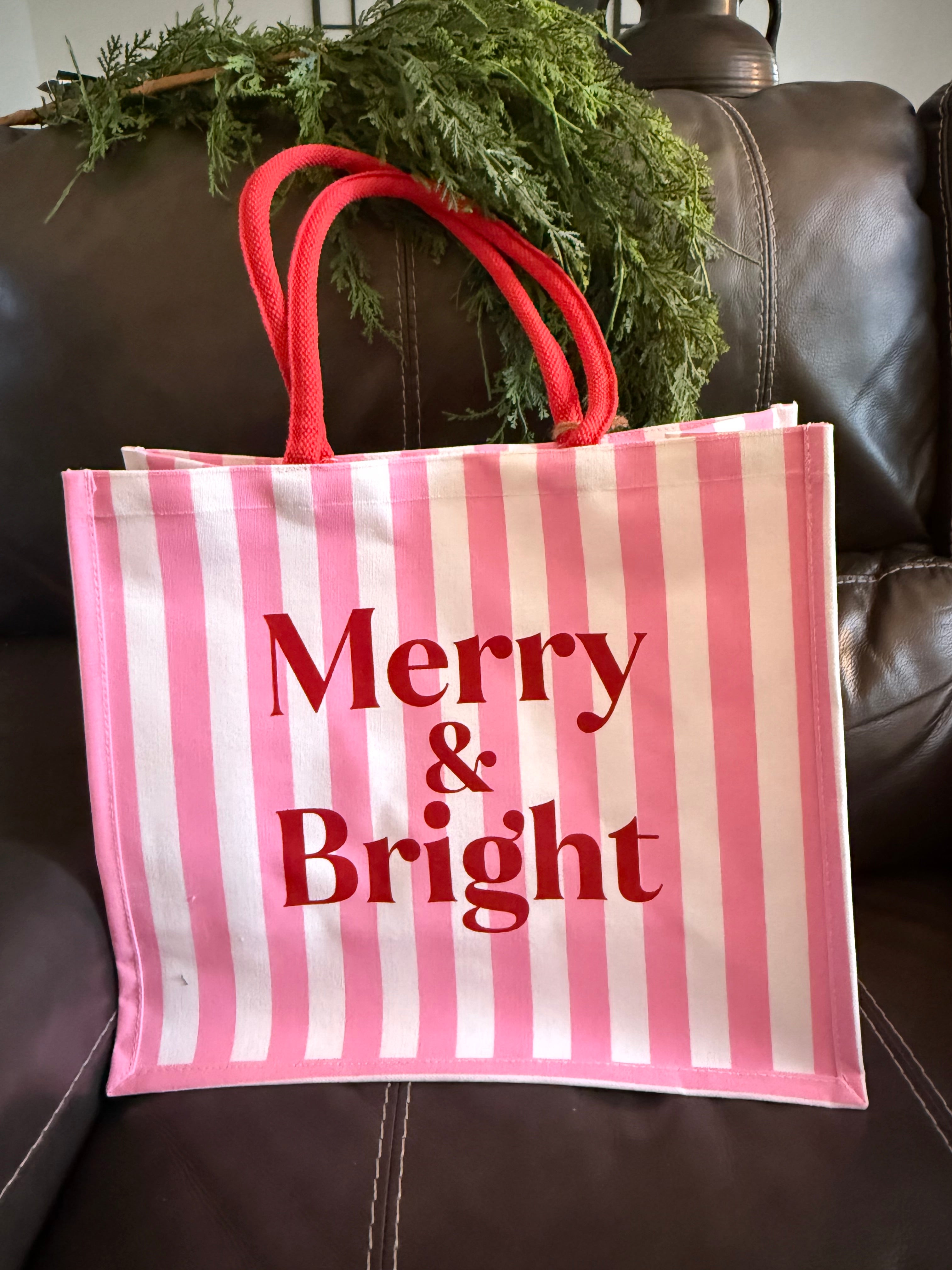 Holiday Canvas Tote Bags
