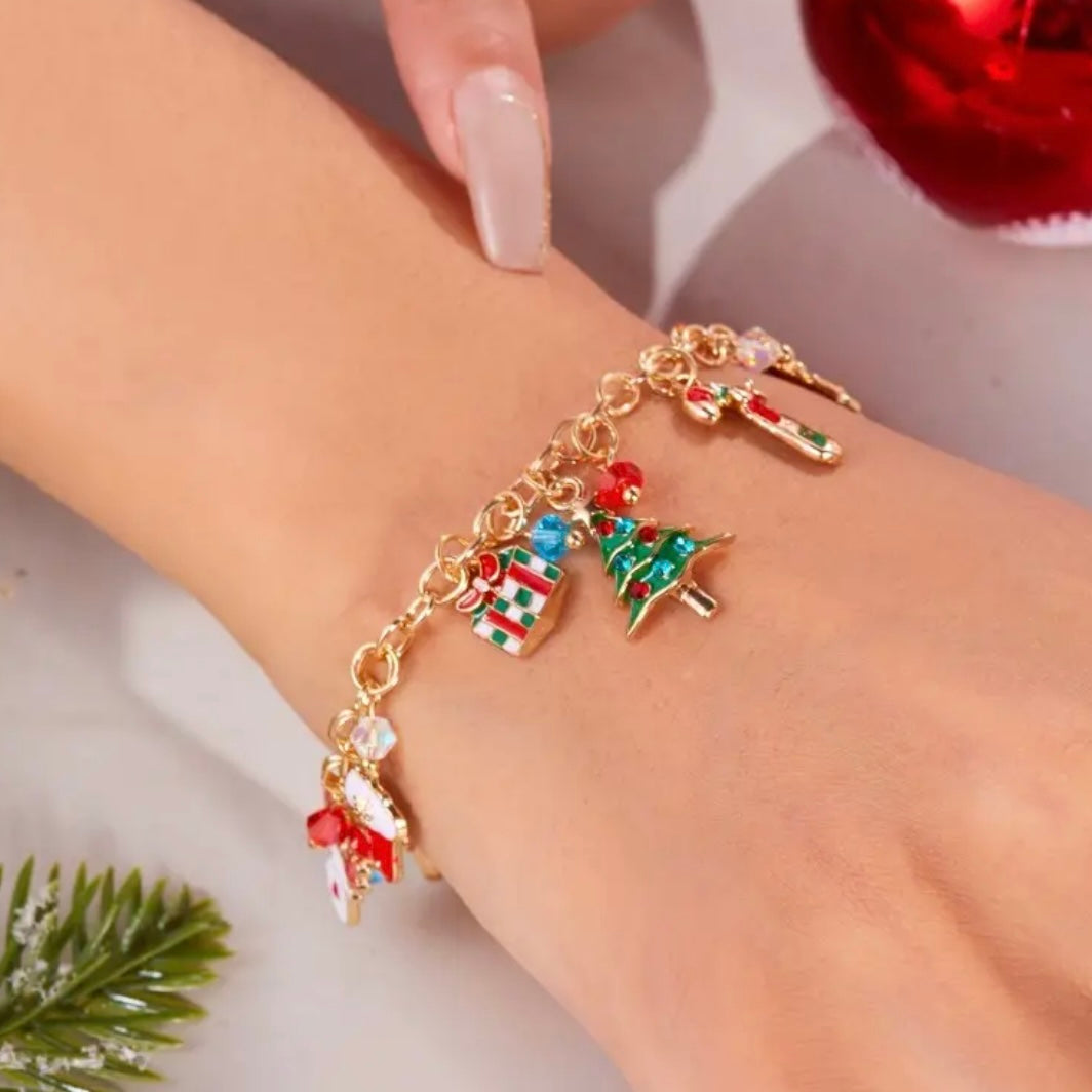 Christmas Charm Bracelet