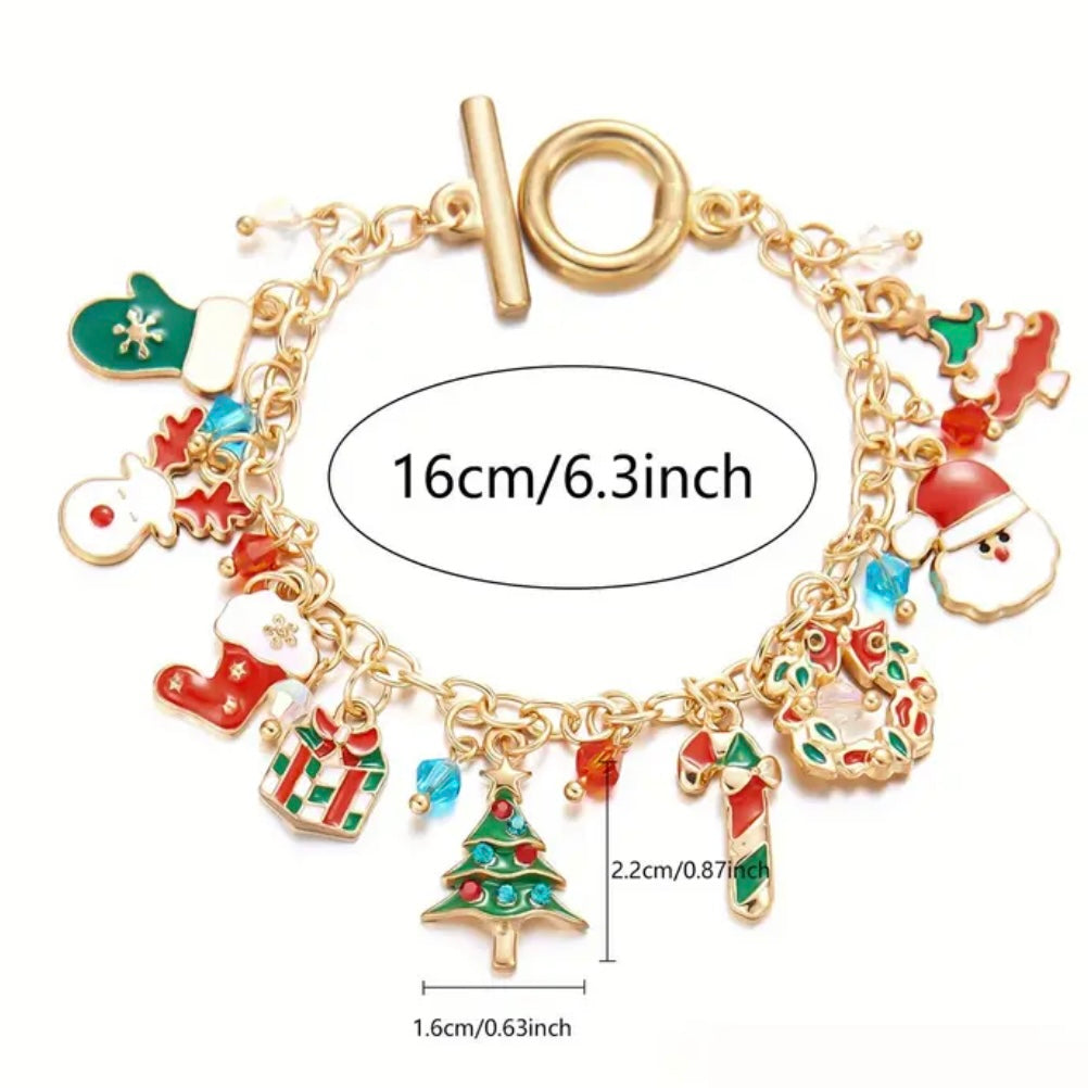 Christmas Charm Bracelet