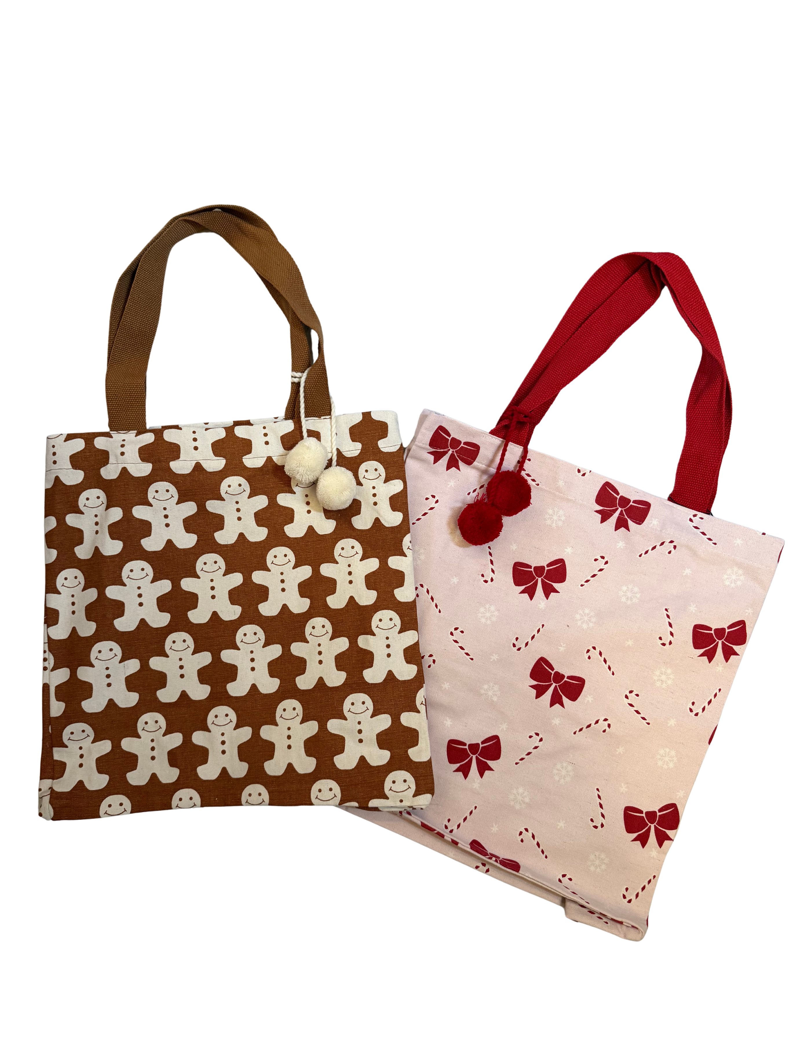 Holiday Canvas Tote Bags