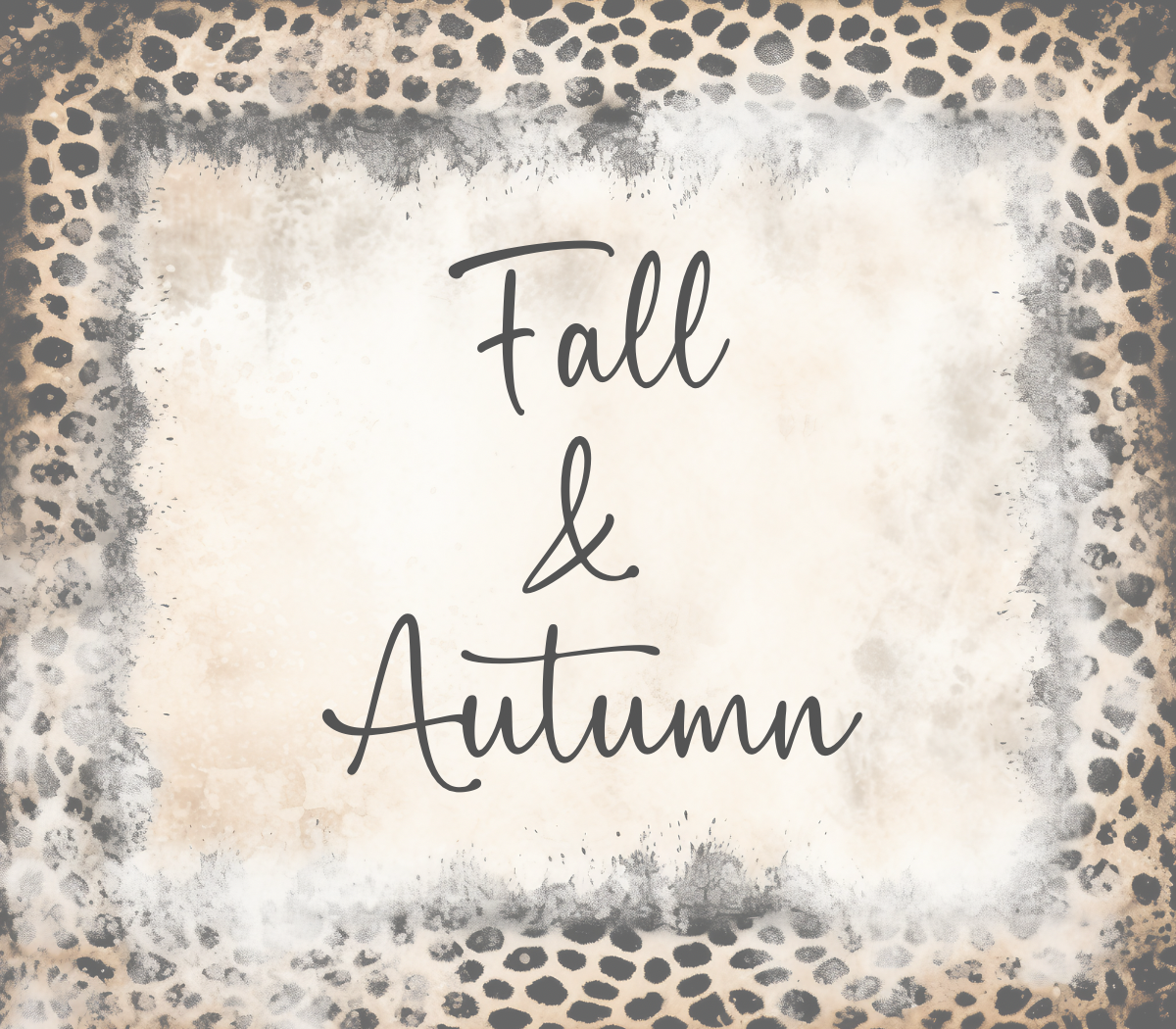 Fall & Autumn