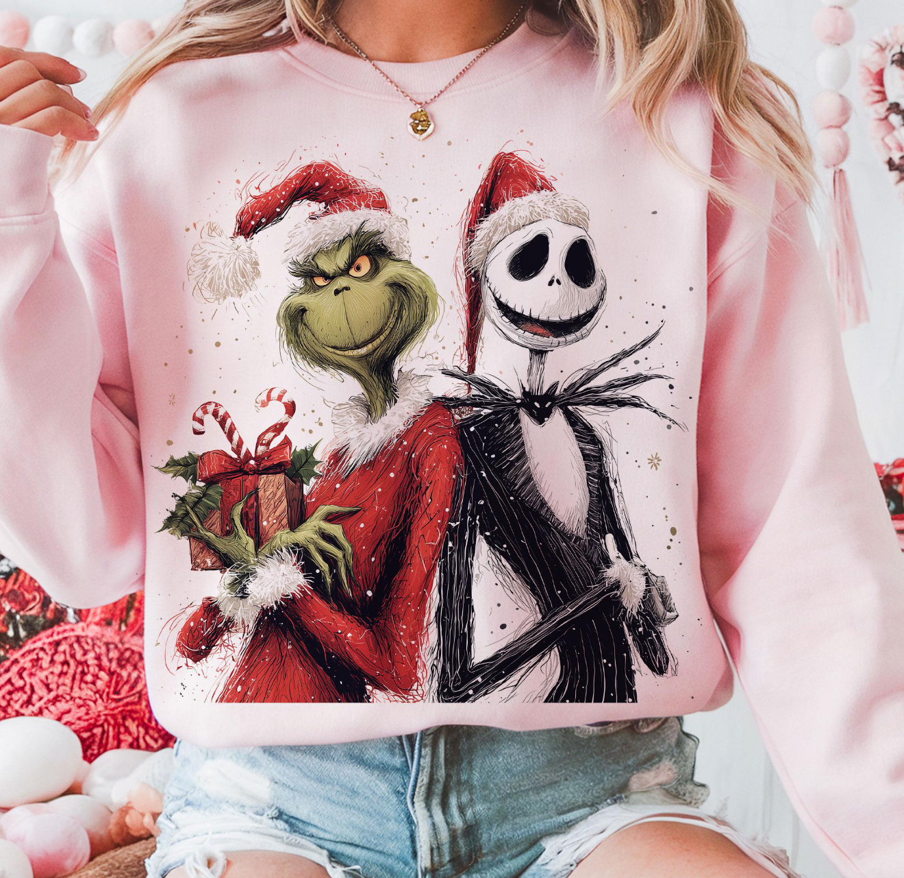 Grinch and Jack Skellington Christmas