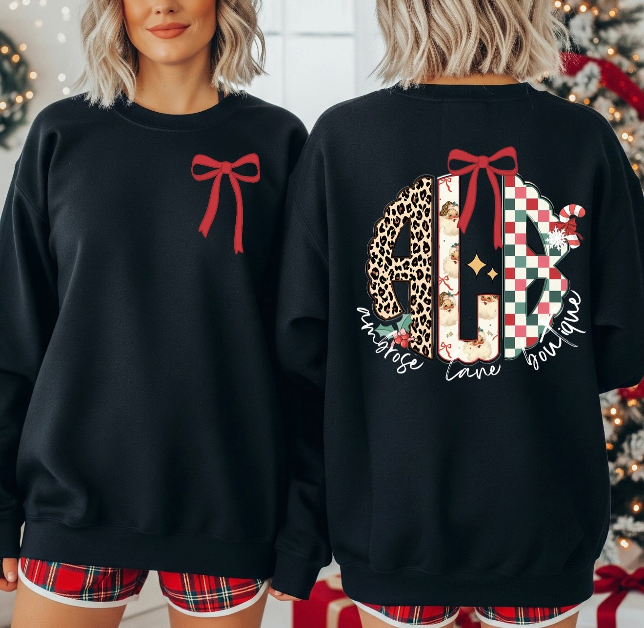 ALB Christmas Monogram