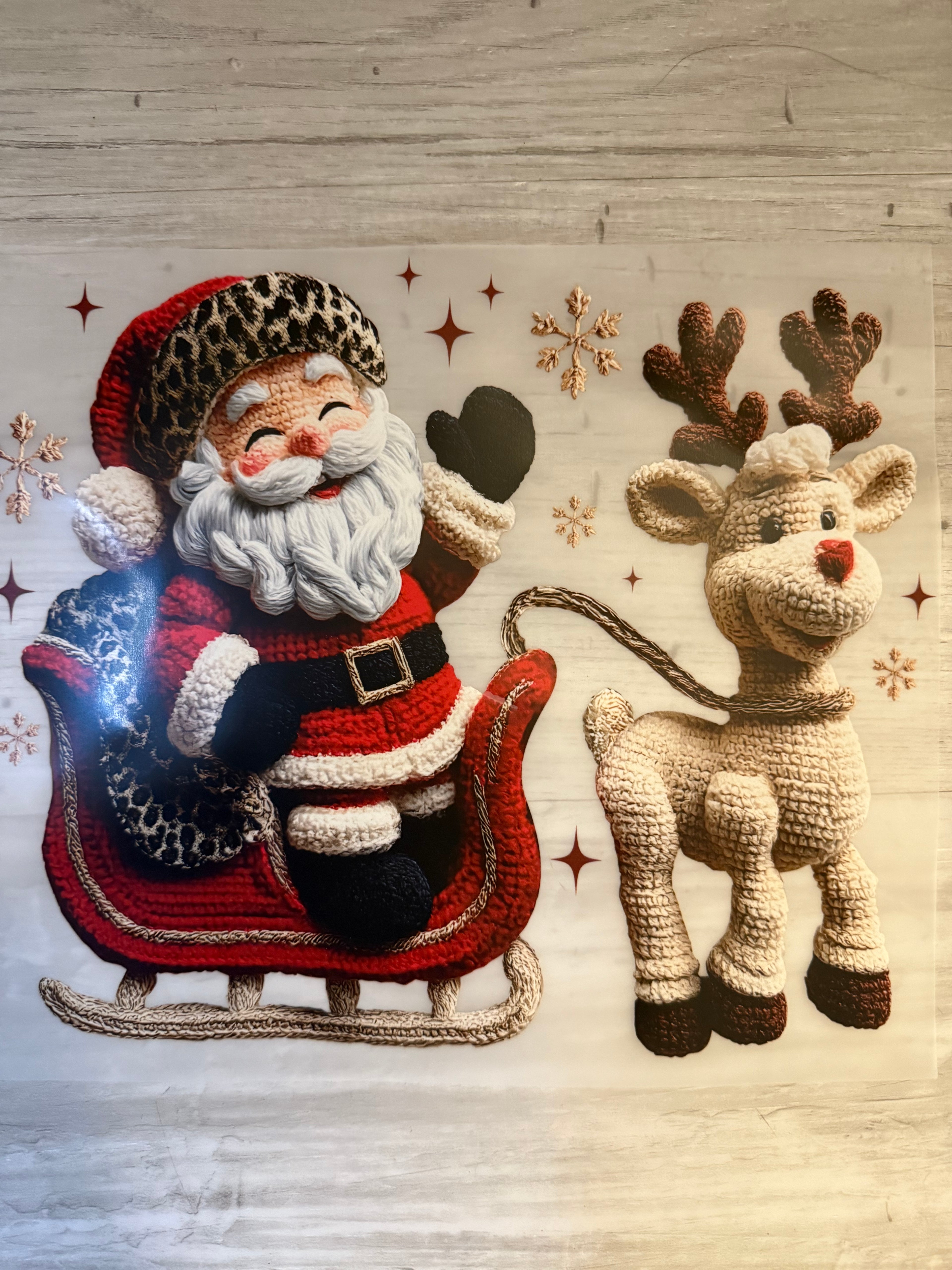 Santa & Reindeer Sleigh