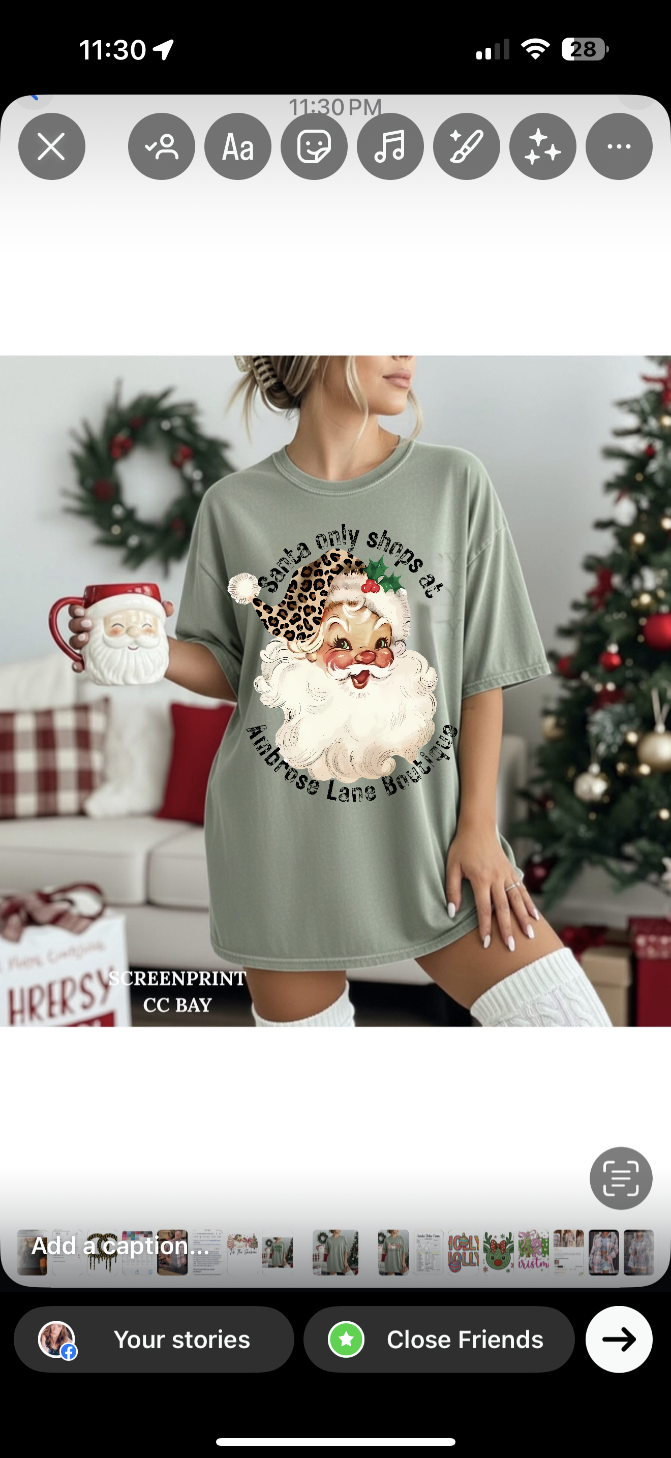 Santa Only Shops at ALB