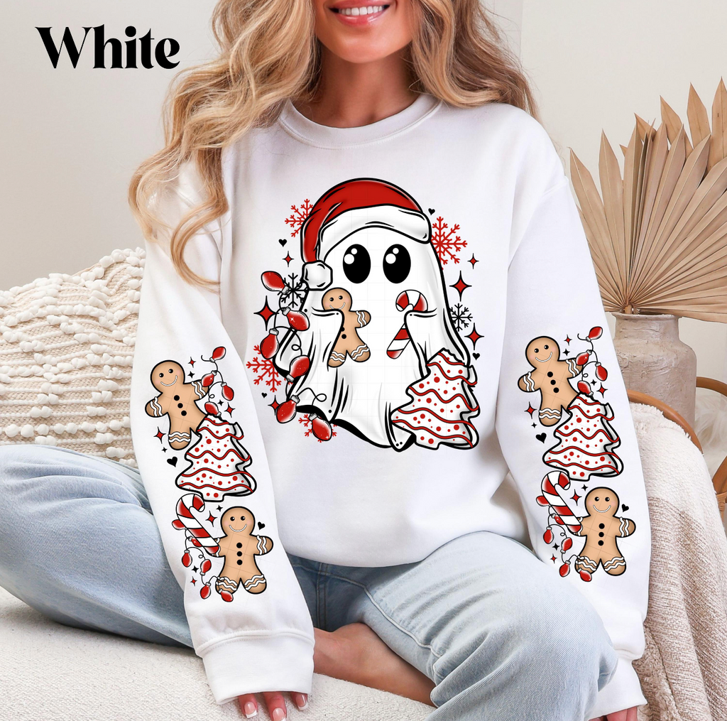 Ghostie Gingerbread with double sleeves