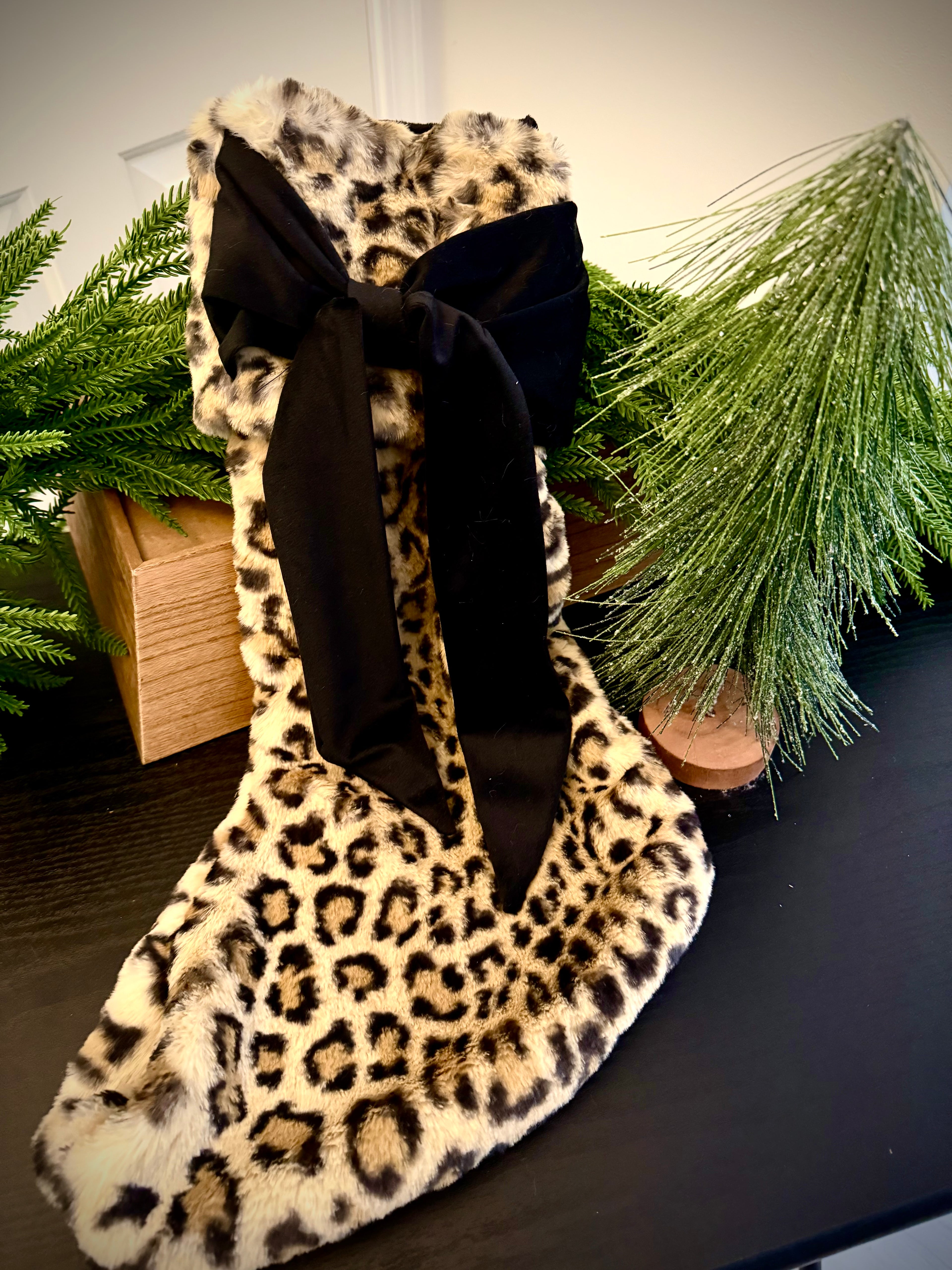 Leopard Stocking
