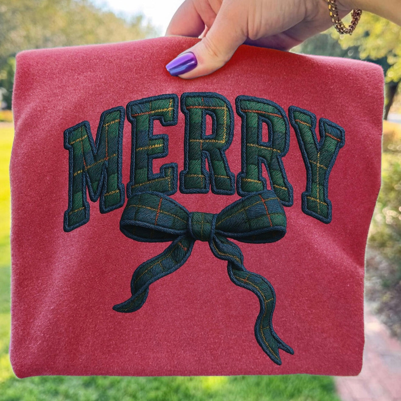 RL Plaid Merry Coquette