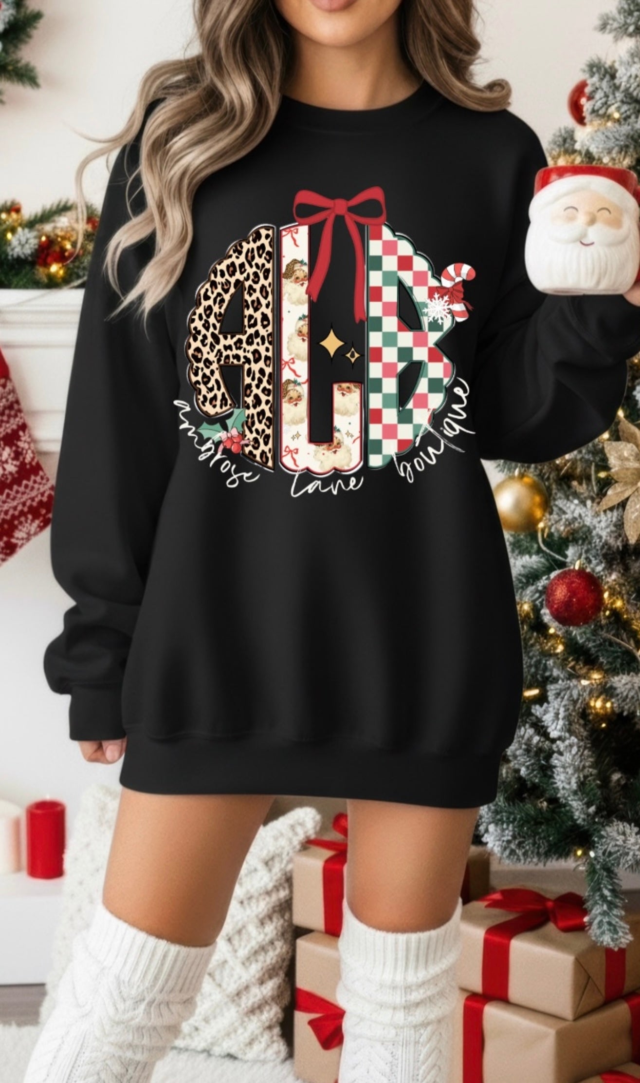 ALB Christmas Monogram