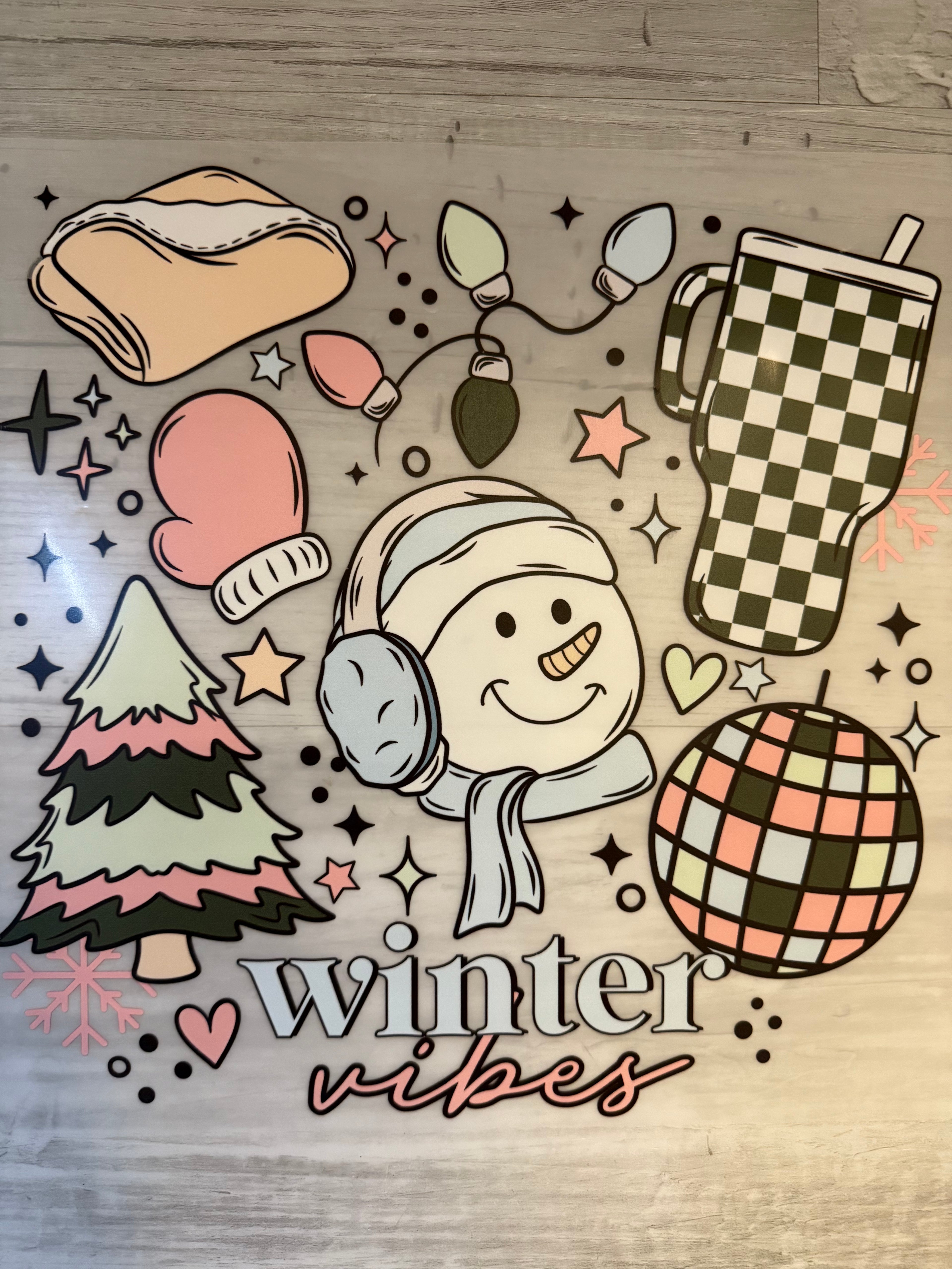 Winter Vibes Collage