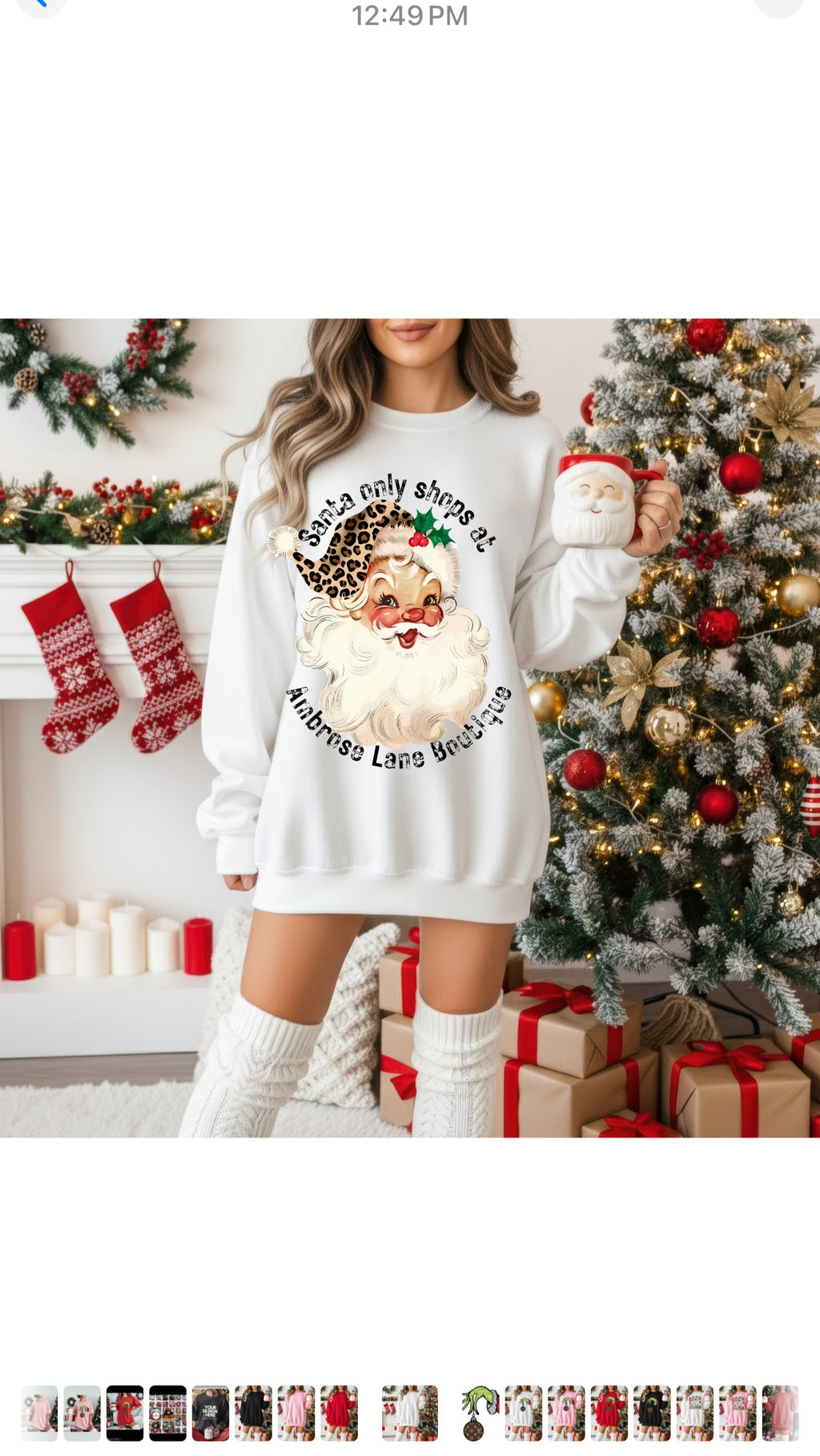 Santa Only Shops at ALB