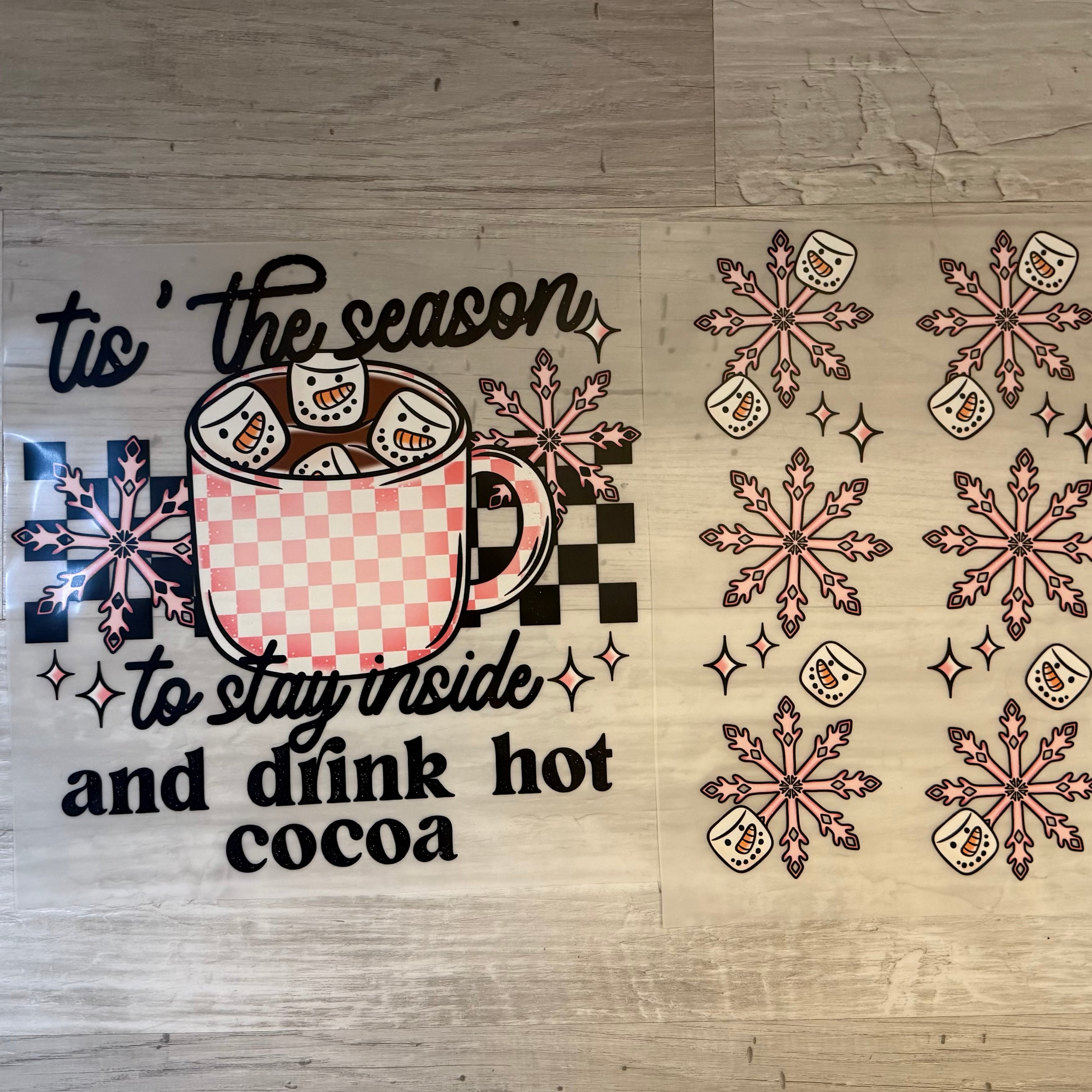 Tis the Season Hot Cocoa w/ Double Sleeves