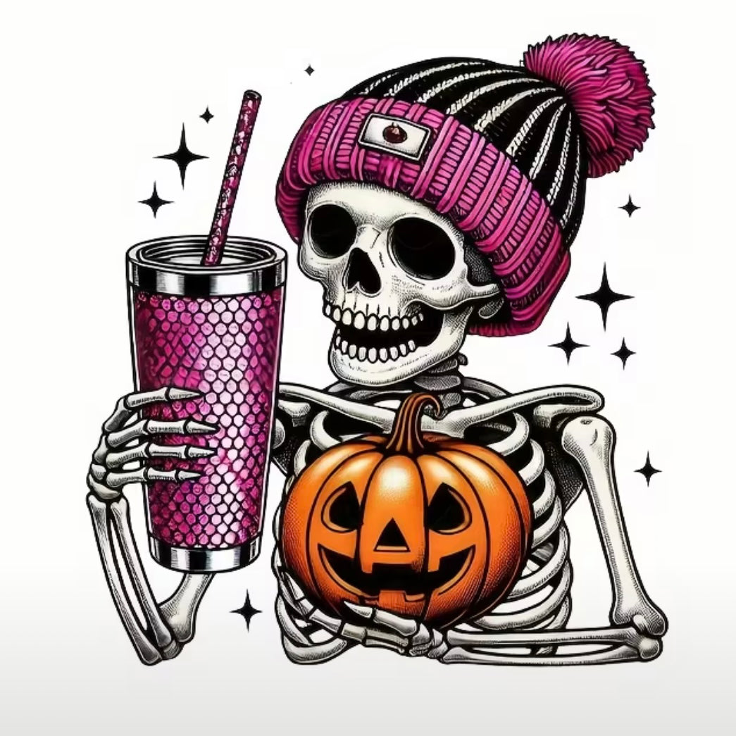 Coffee Skellie With Pumpkin