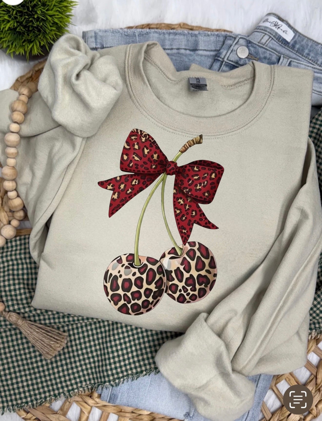 Leopard Cherries Coquette