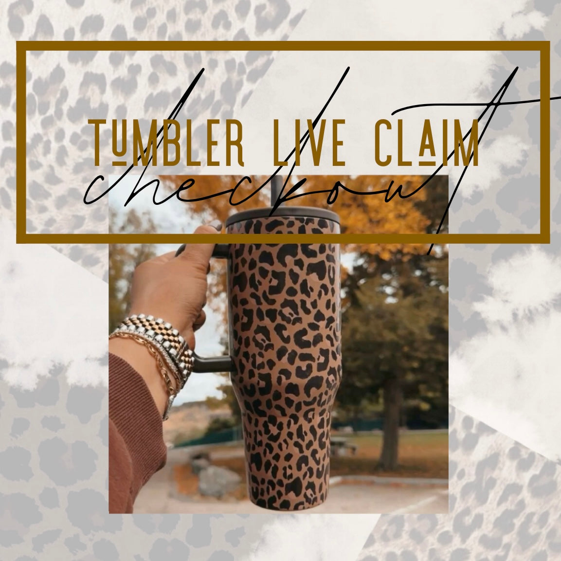 Tumbler LIVE CLAIM Checkout