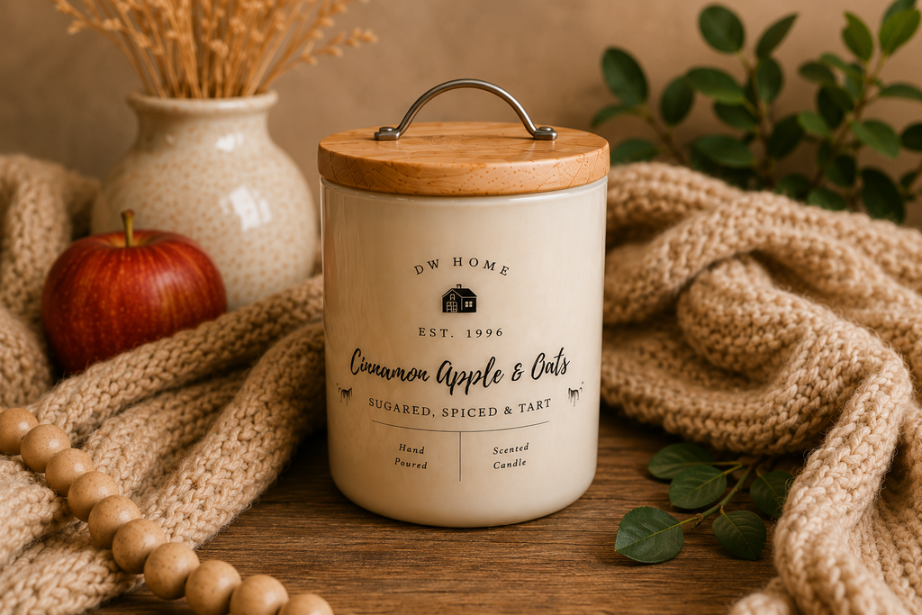 ALB | Cinnamon Apple & Oats Candle