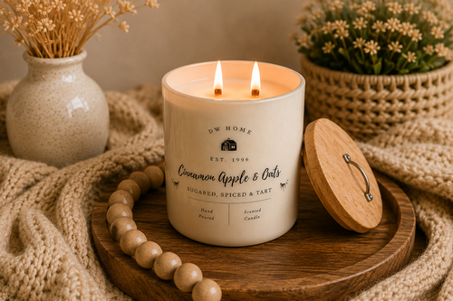 ALB | Cinnamon Apple & Oats Candle