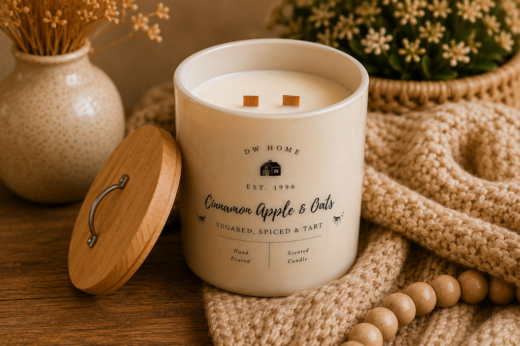 ALB | Cinnamon Apple & Oats Candle