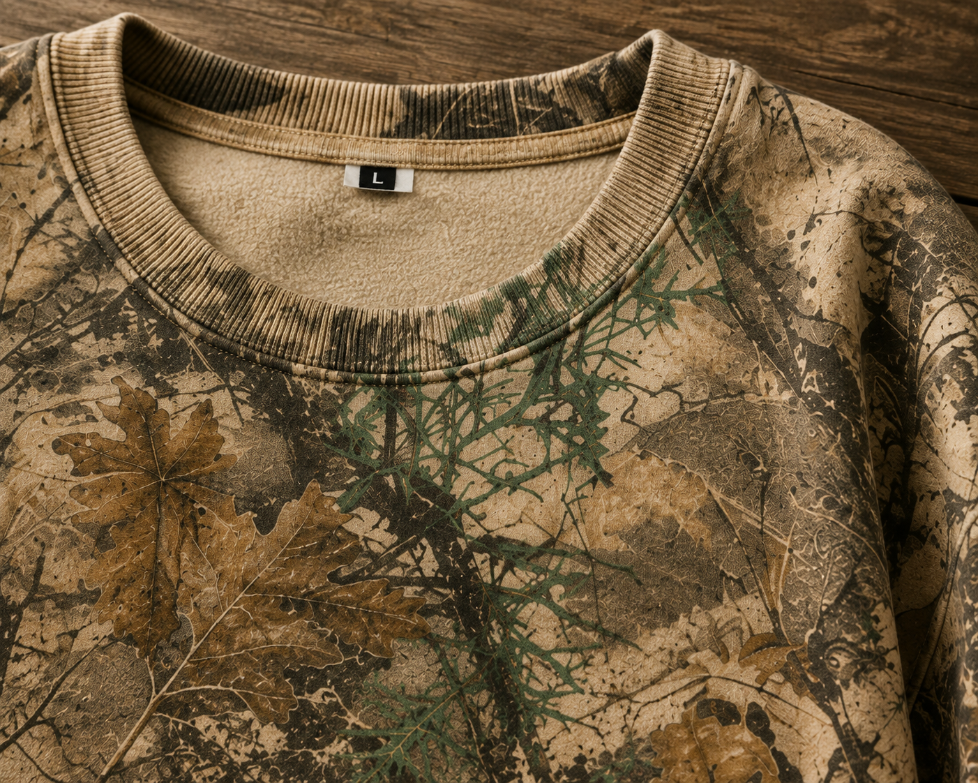 MW "Long Live Cowgirls" Camo Sweatshirt