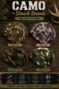 Camo Slouch Beanie