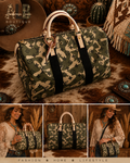 Upcycled Camo Monogram Speedy Bag
