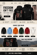1776 "We the People" Patriotic Hoodie