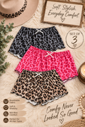 Wild at Heart Lounge Shorts Set – Set of 3