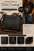 Western Tooled Crossbody (RTS)