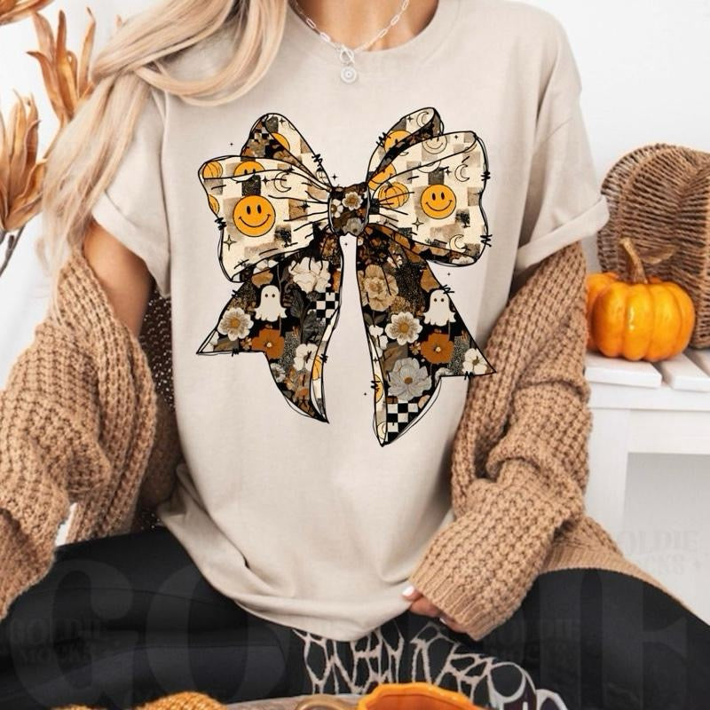 Fall Collage Bow