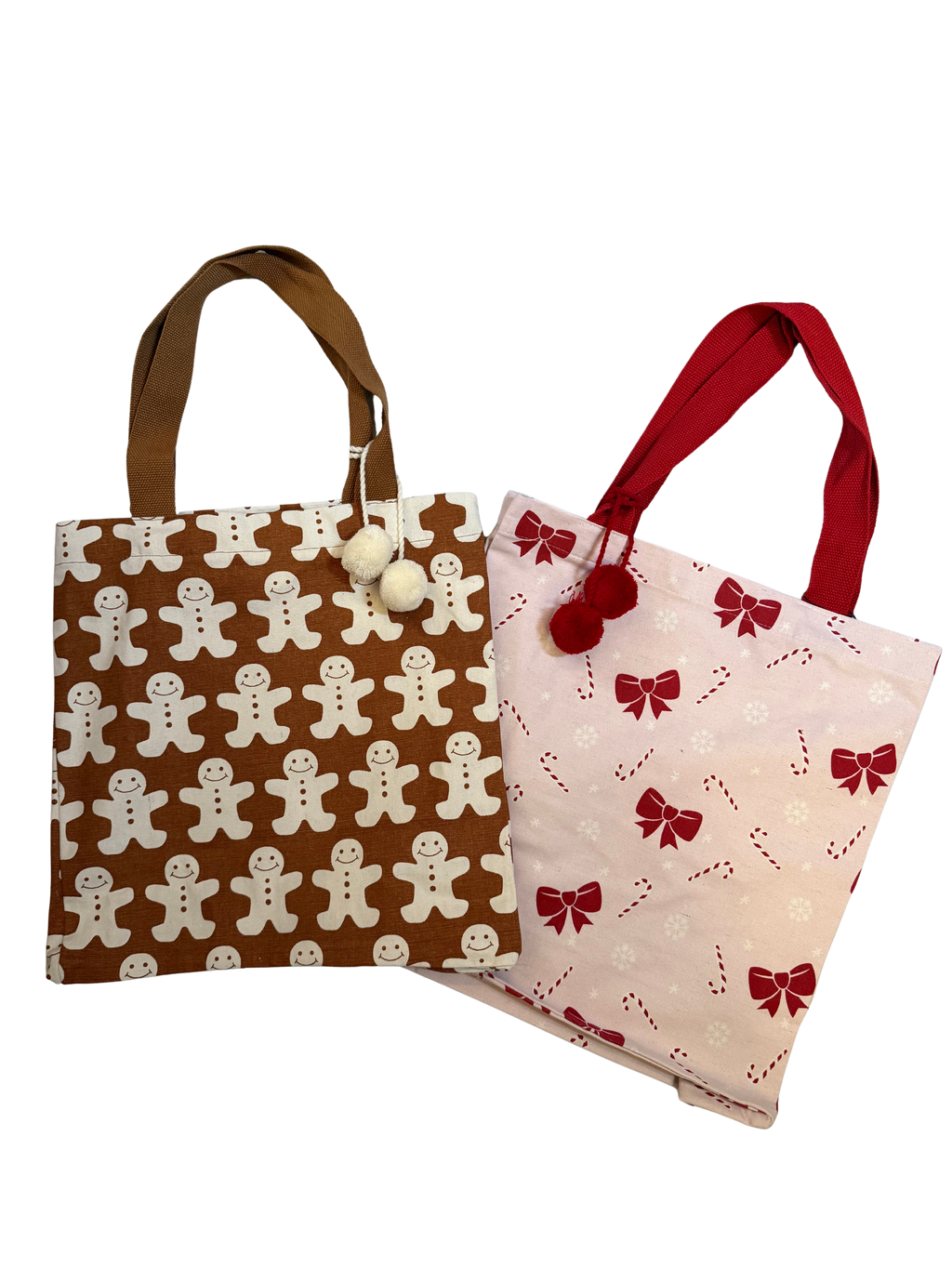 Holiday Canvas Tote Bags