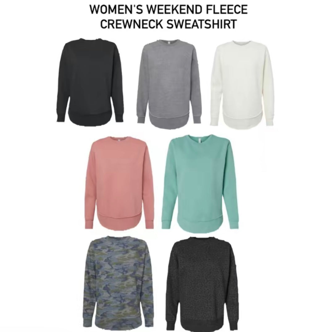 Women's Weekend Fleece Crewneck Sweatshirt