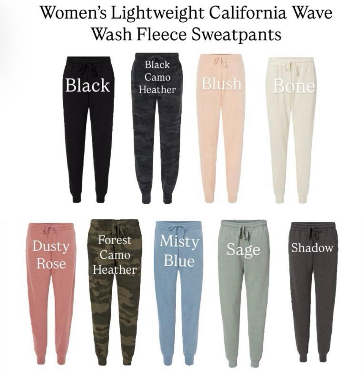 Women's California Wave Wash Sweatpants