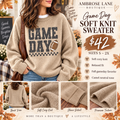 Ambrose Lane Boutique Game Day soft knit sweater mockup